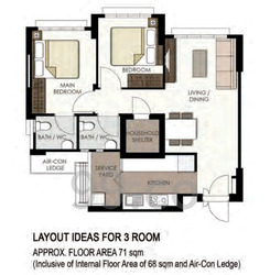 Blk 717A Admiralty Vista (Woodlands), HDB 3 Rooms #603138331